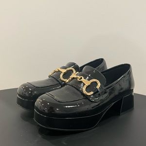 Jeffrey Campbell platform loafers